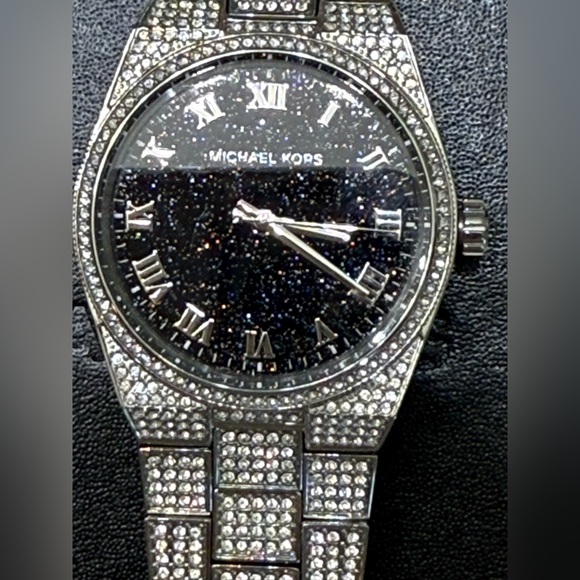 Michael Kors MK6089 Ladies Channing Black Stainless Steel - Picture 6 of 16